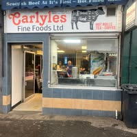 Carlyles Fine Foods shopfront on Dumbarton Road, Clydebank